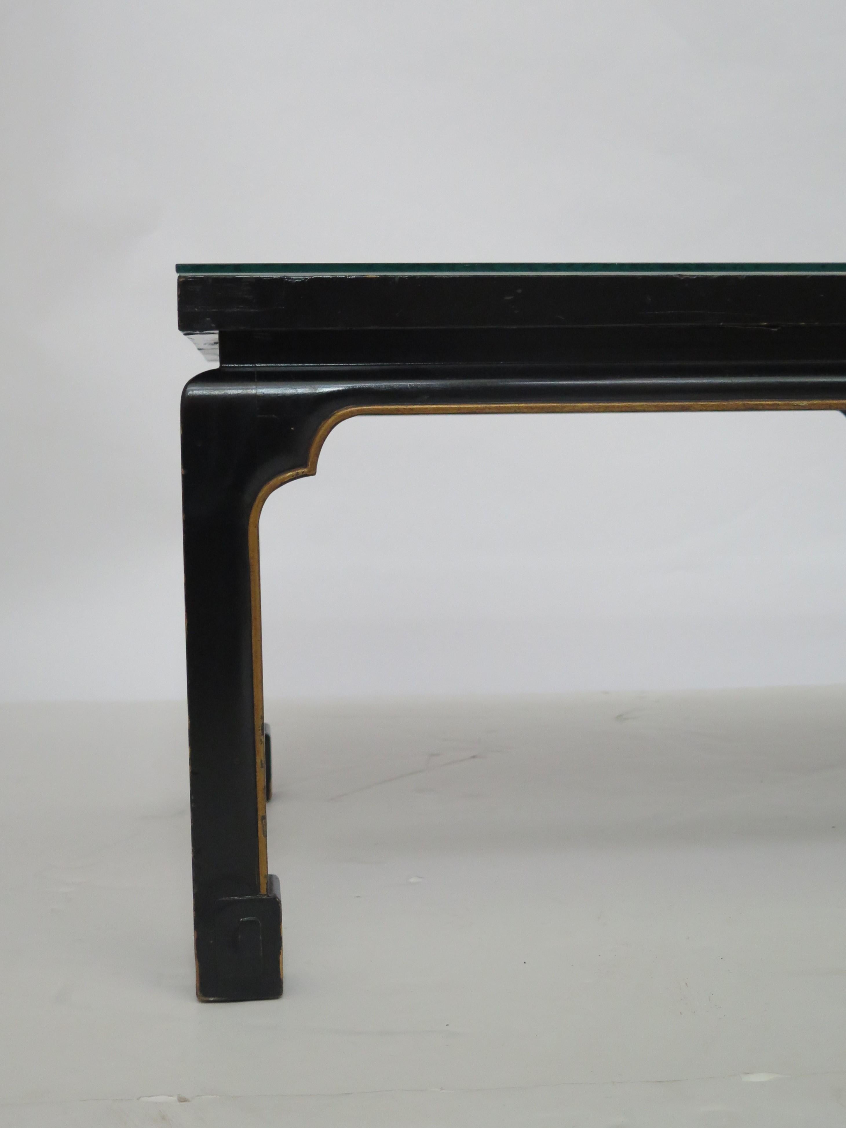 Black Chinoisere Coffee Table 9