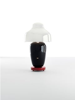 Black Chinoz Table Lamp by Parachilna