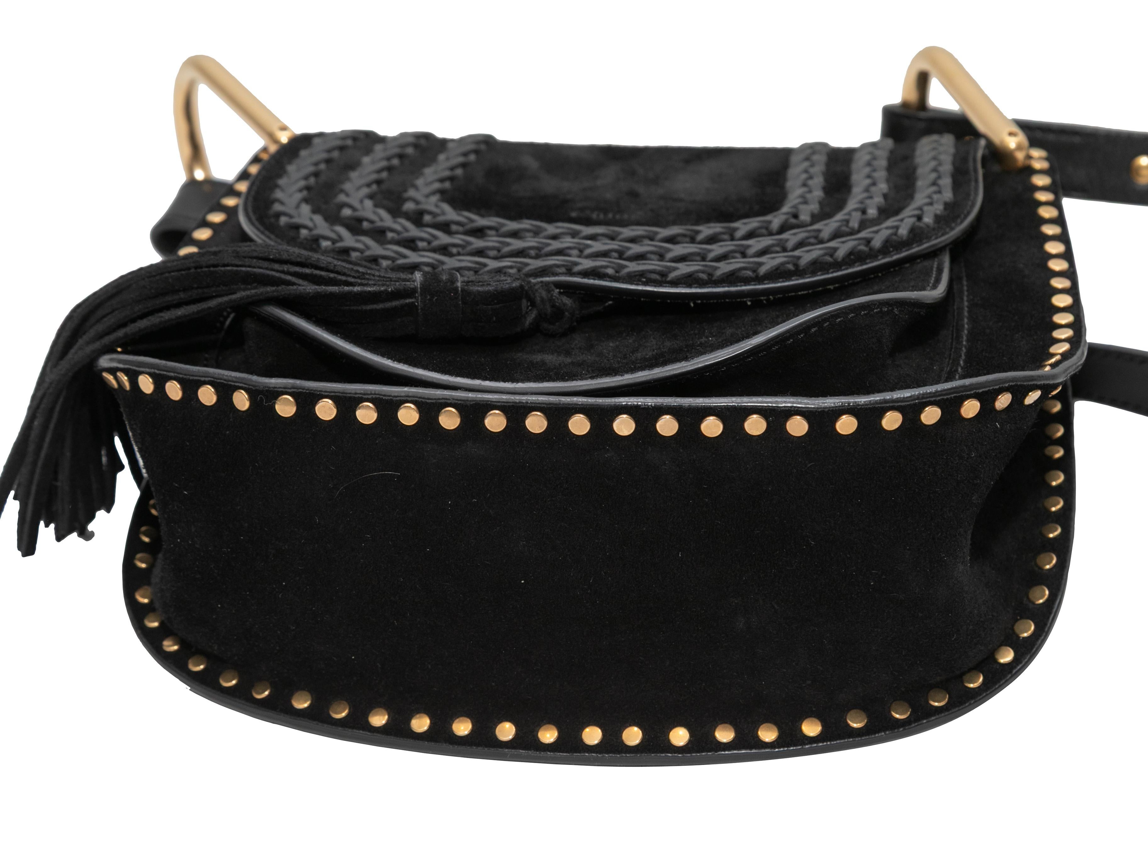 Bolso Crossbody Chloe Pequeño Hudson Negro en Bueno Estado en New York, NY