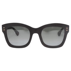 Occhiali da sole neri in acetato opaco Christian Dior