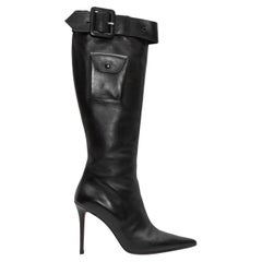 Louboutin Knee High Boots - 10 For Sale on 1stDibs