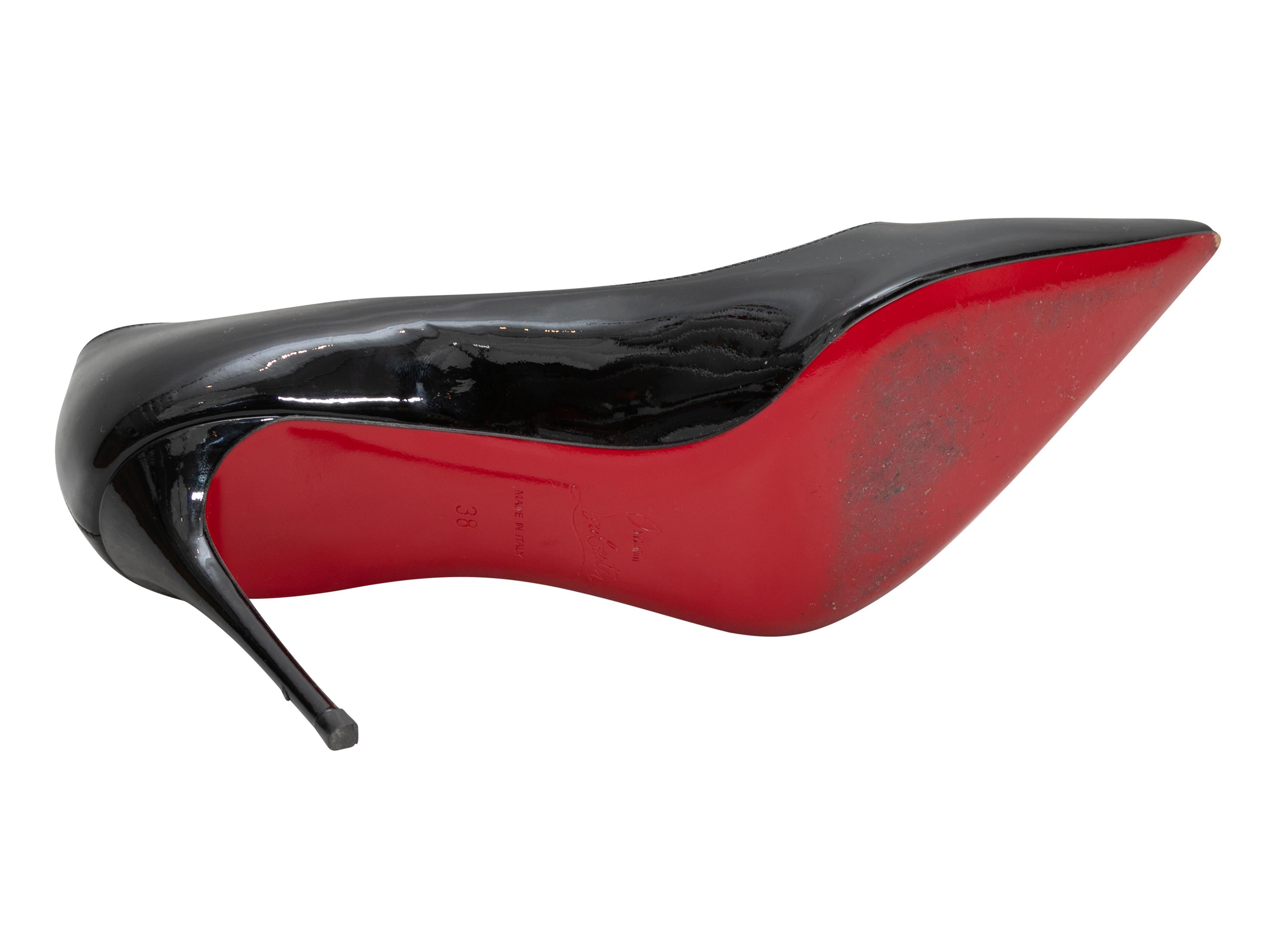 Black Christian Louboutin Pigalle 85mm Pumps 1