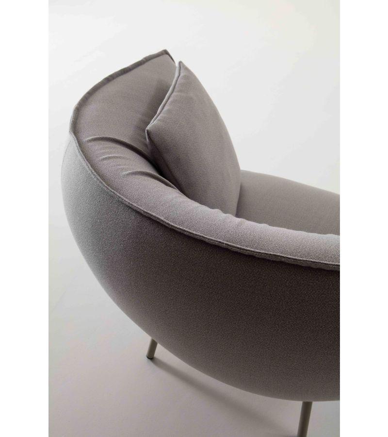 French Black Chromed You Armchair by Luca Nichetto For Sale