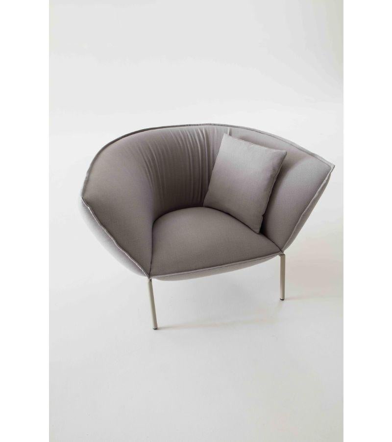 Black Chromed You Armchair by Luca Nichetto In New Condition For Sale In Geneve, CH