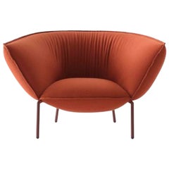 Black Chromed You Armchair by Luca Nichetto