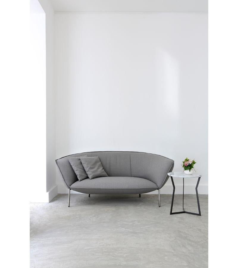 Contemporary Black Chromed YOU Sofa by Luca Nichetto For Sale