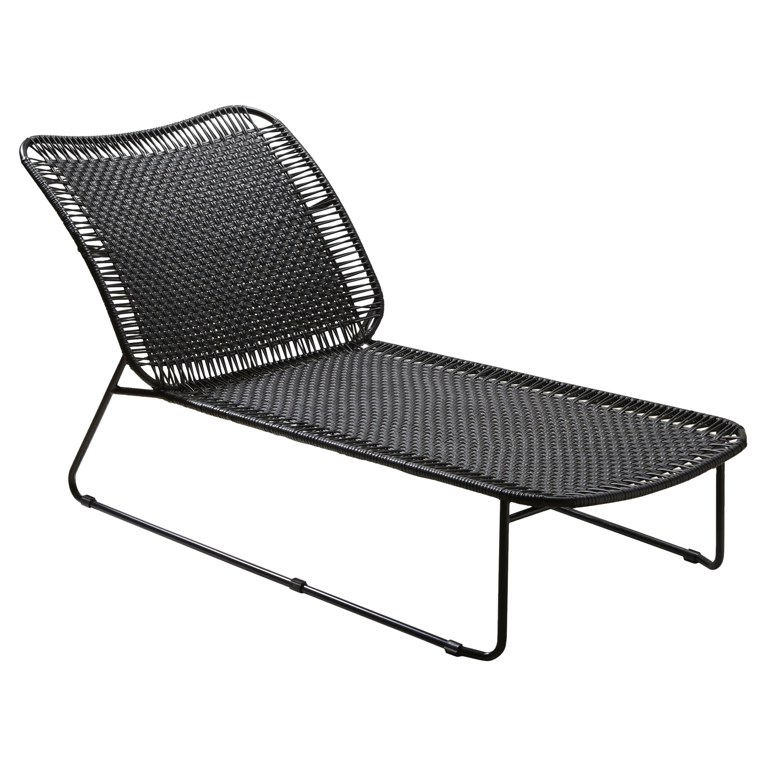 Rattan Sleigh Form Daybed by Ficks Reed at 1stDibs
