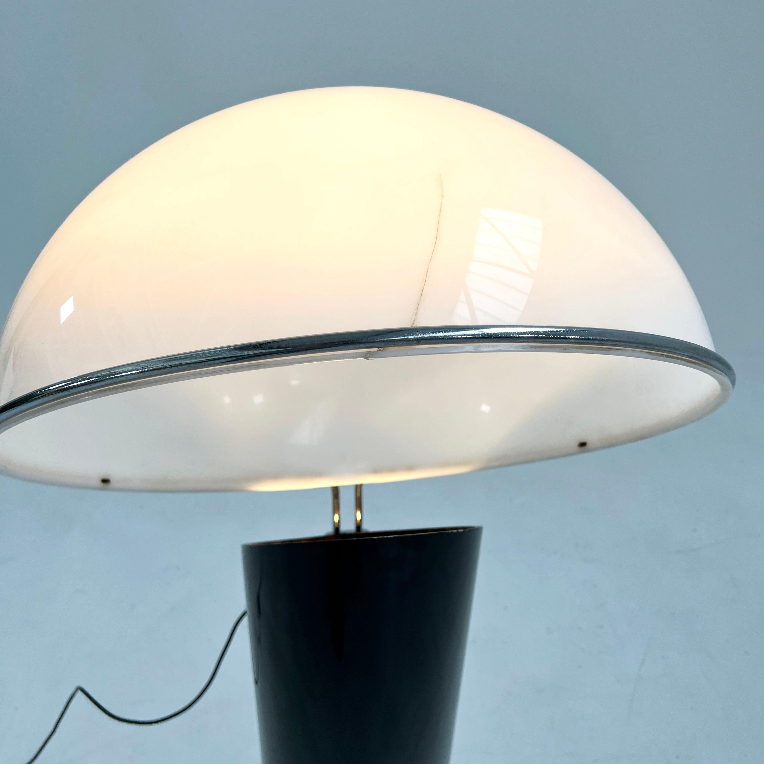 Late 20th Century Black Ciot Floor Lamp by Ennio Chiggio for Lumenform, 1970s