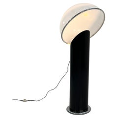 Black Ciot Floor Lamp by Ennio Chiggio for Lumenform, 1970s