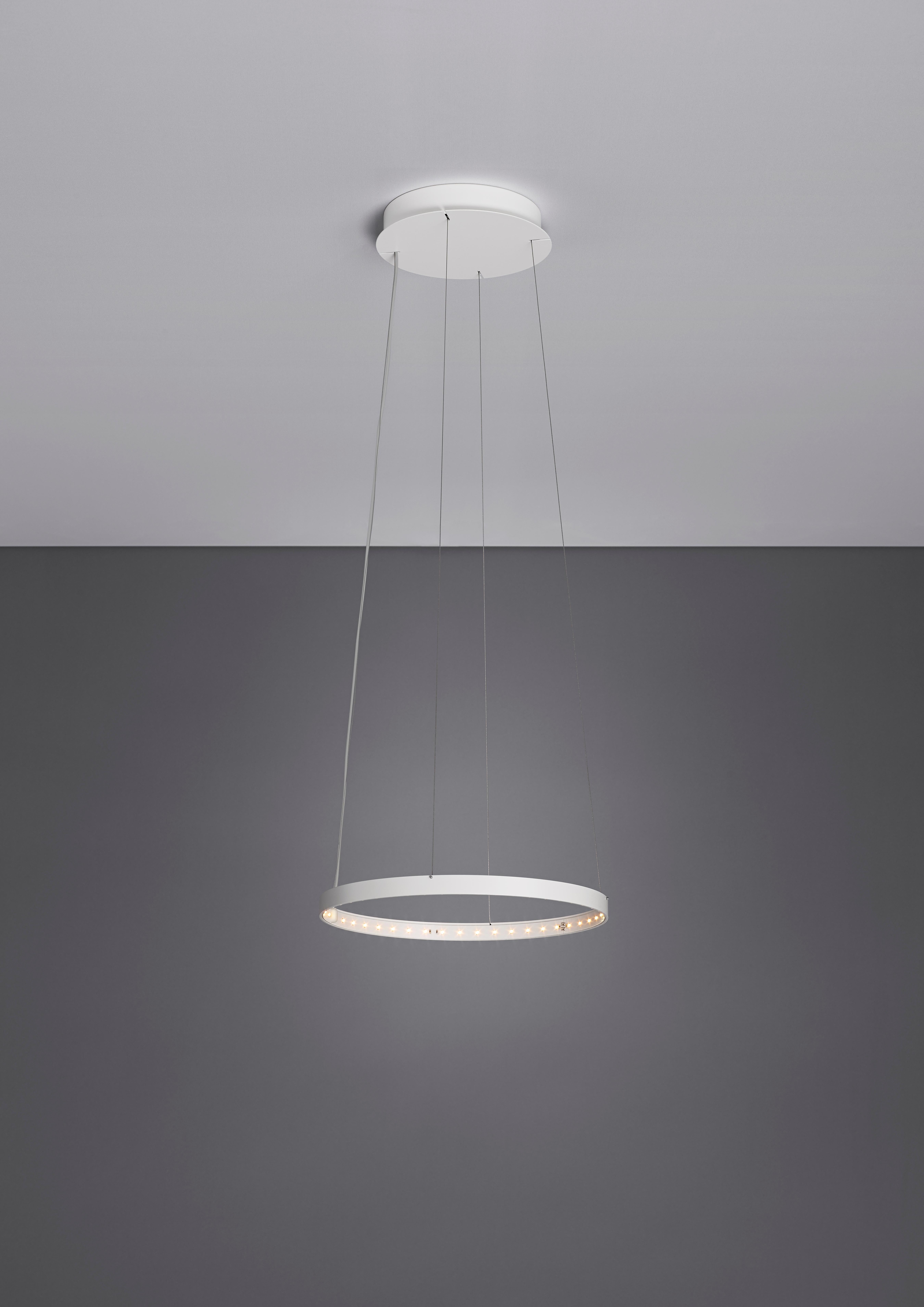 Postmoderno Lampada a sospensione Black Circle 30 di Le Deun Luminaire in vendita