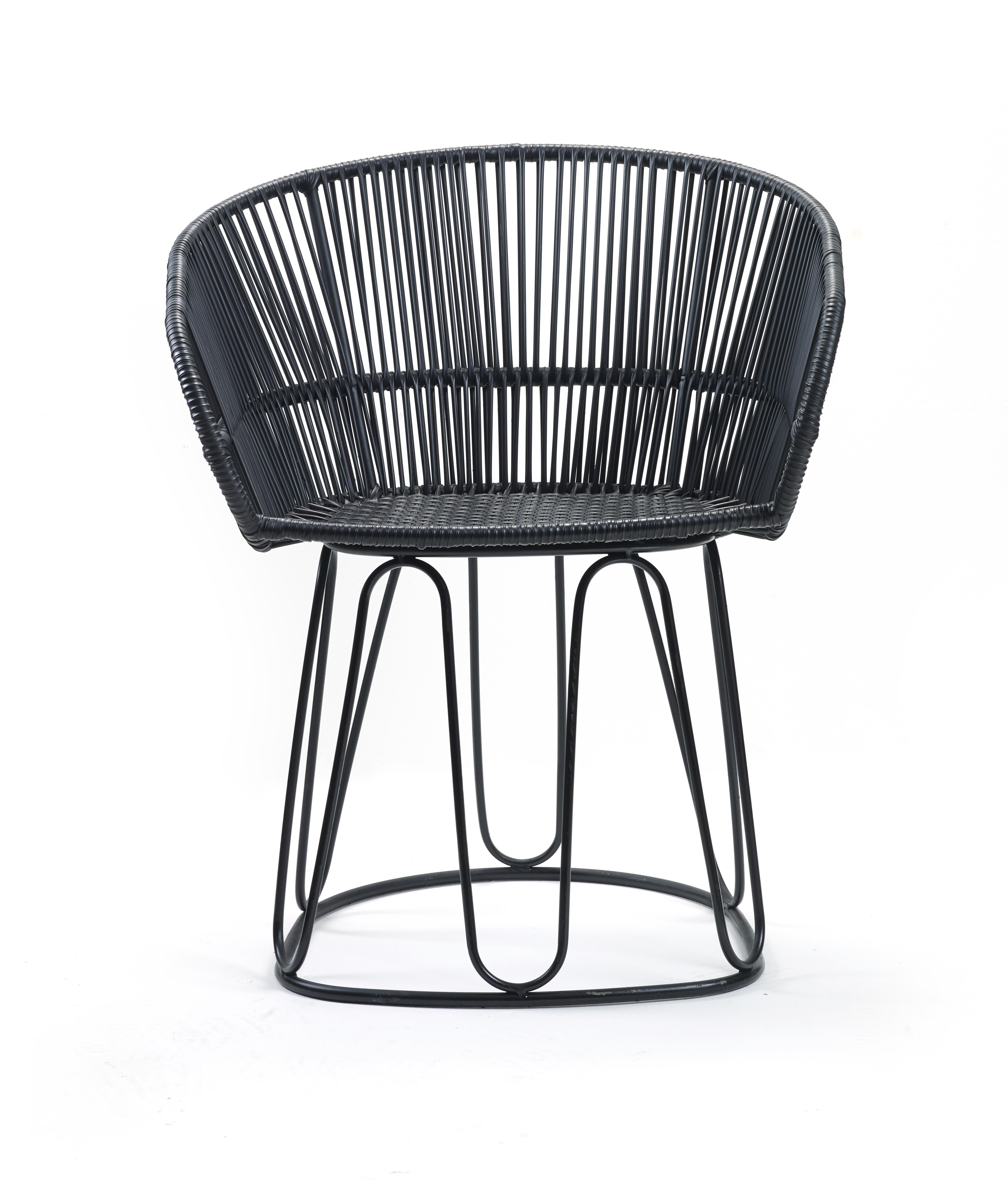 Modern Black Circo Dining Chair by Sebastian Herkner