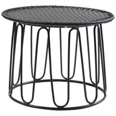 Black Circo Side Table by Sebastian Herkner