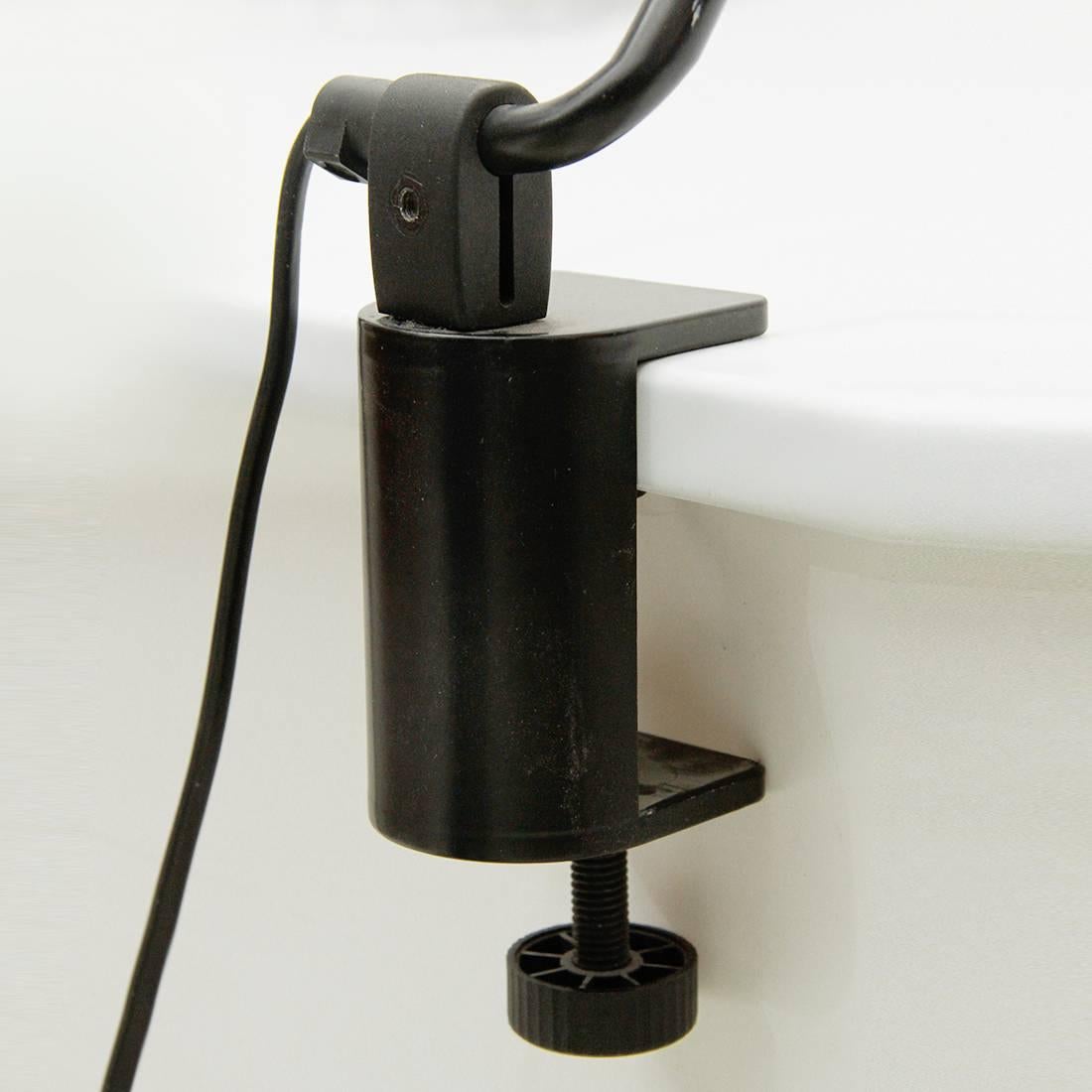 Late 20th Century Black Clamp Lamp Igloo by Tommaso Cimini for Lumina, 1980s