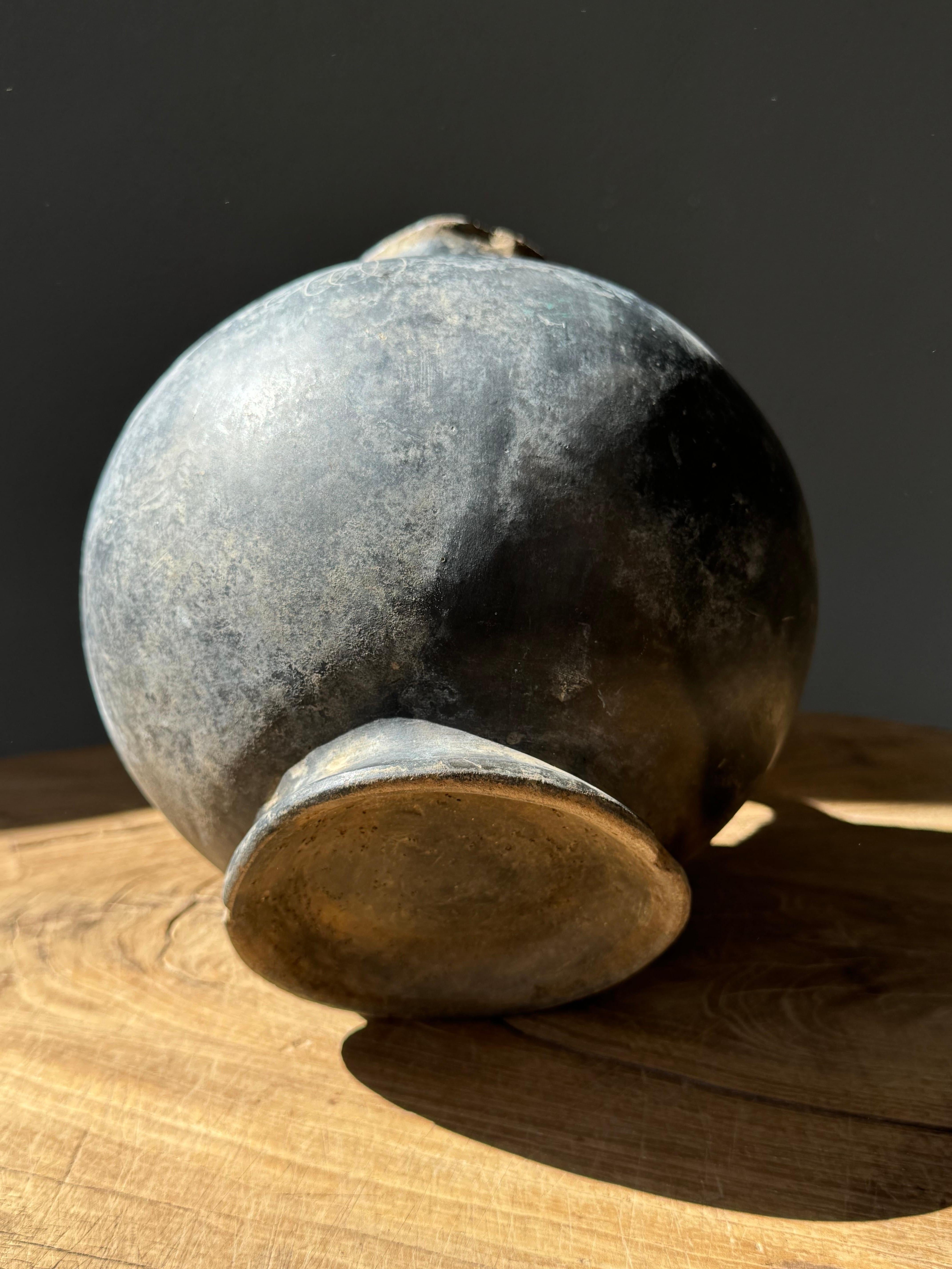Black Clay Pitcher From Coyotepec, Oaxaca, Circa 1940´s For Sale 1