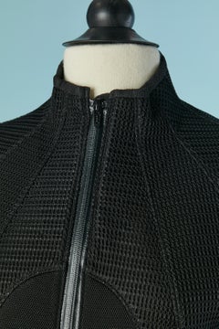 Black coat in technical fabric JUNYA WATANABE & PUMA