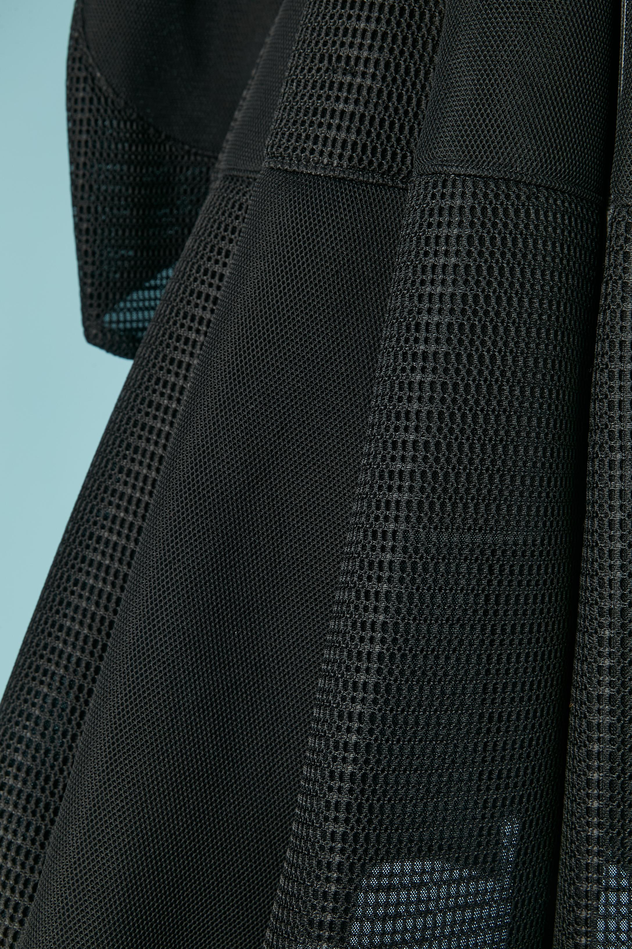 Schwarzer Mantel aus technischem Gewebe JUNYA WATANABE & PUMA Damen im Angebot