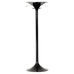 Black Coat Rack with Light 4706, Belgiojoso Presserutti Rogers, Kartell, Italy