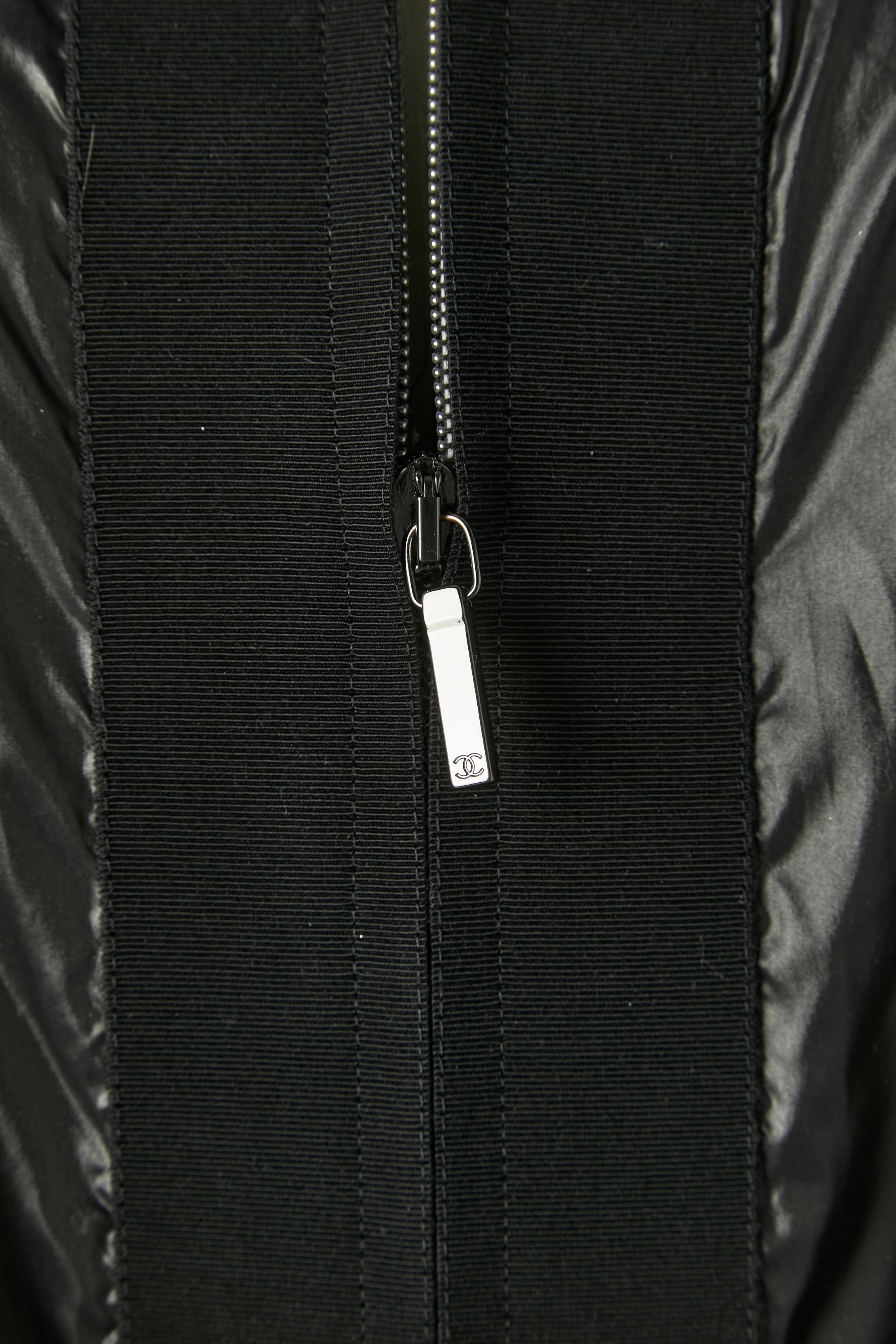 Noir  manteau avec capuche CHANEL Neuf avec étiquette en vente 4