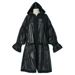 Black coat with hood CHANEL New with tag Black coat with hood CHANEL New with tag