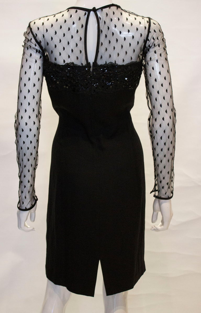 Black Cocktail dress by Adrienne Vittadini For Sale at 1stDibs | adrienne  vittadini dresses, adrienne vittadini black dress