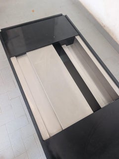 Black Coffee Table by Mario Sabot and Willy Rizzo, 1970s