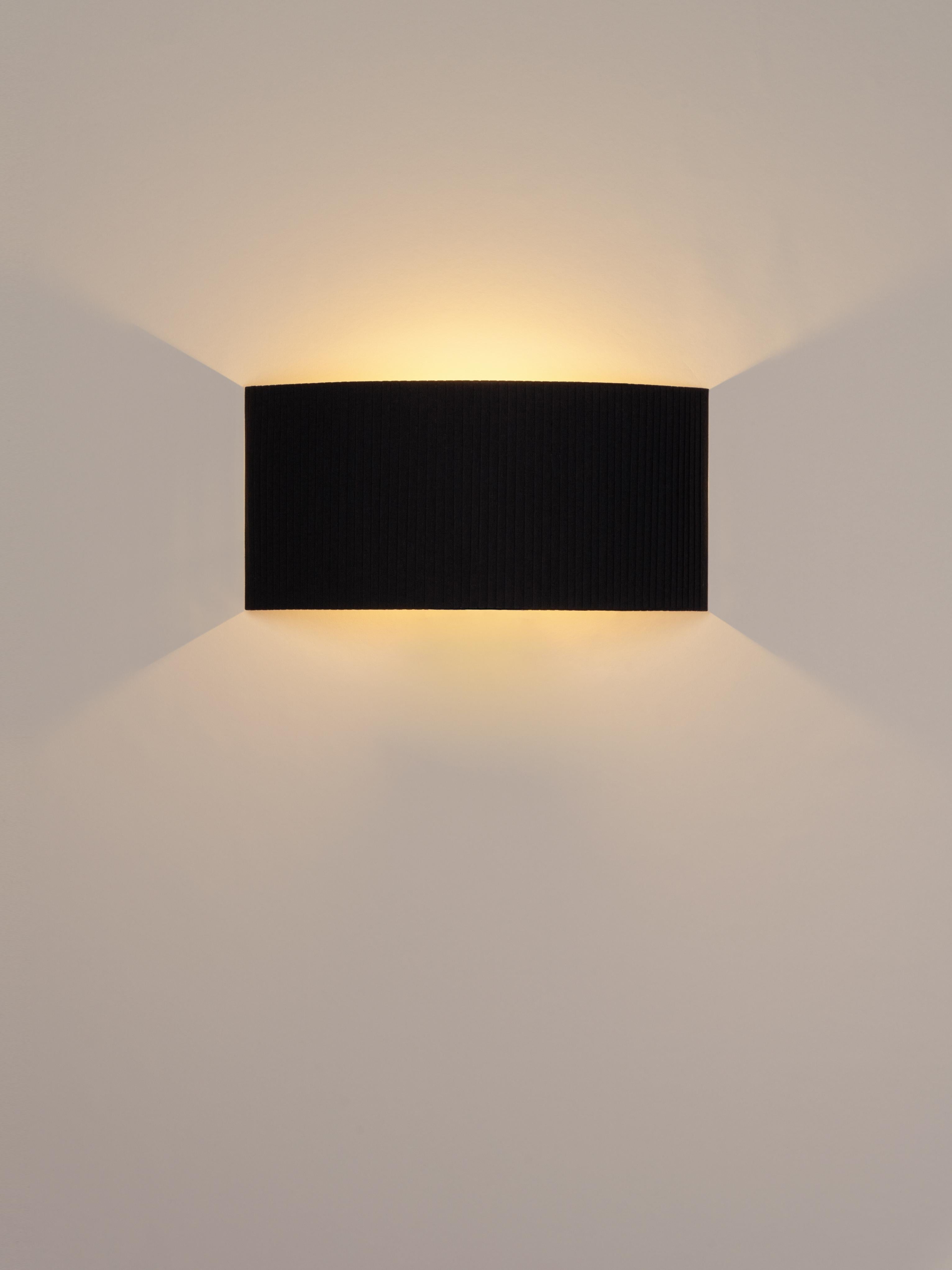 Aplique Rectangular Comodín Negro by Santa & Cole Moderno en venta