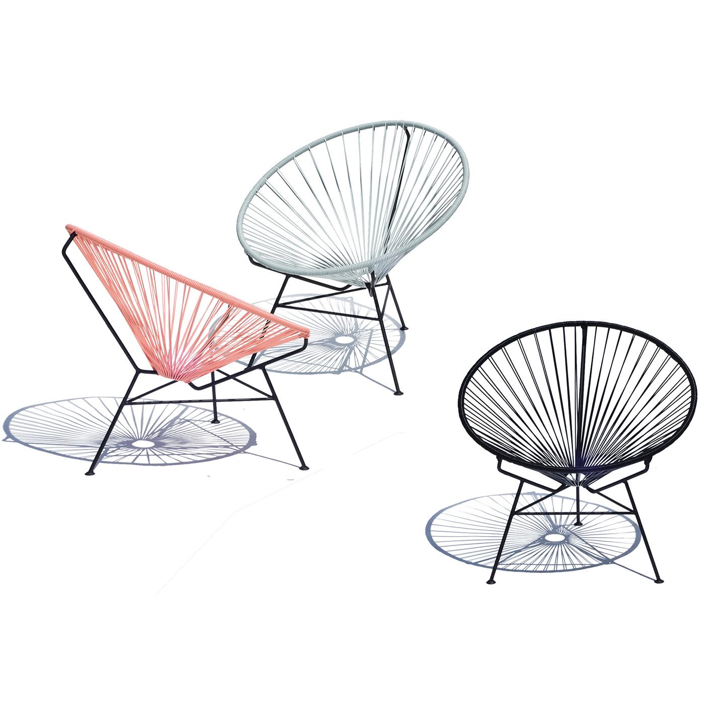 Chaise Condesa noire par OK Design Neuf - En vente à Geneve, CH