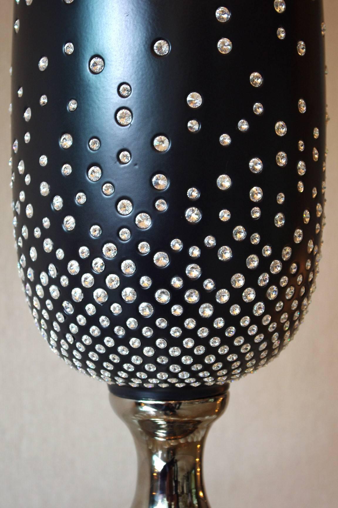 Modern Black Cone Vase by Fabio Ltd FINAL CLEARANCE SALE