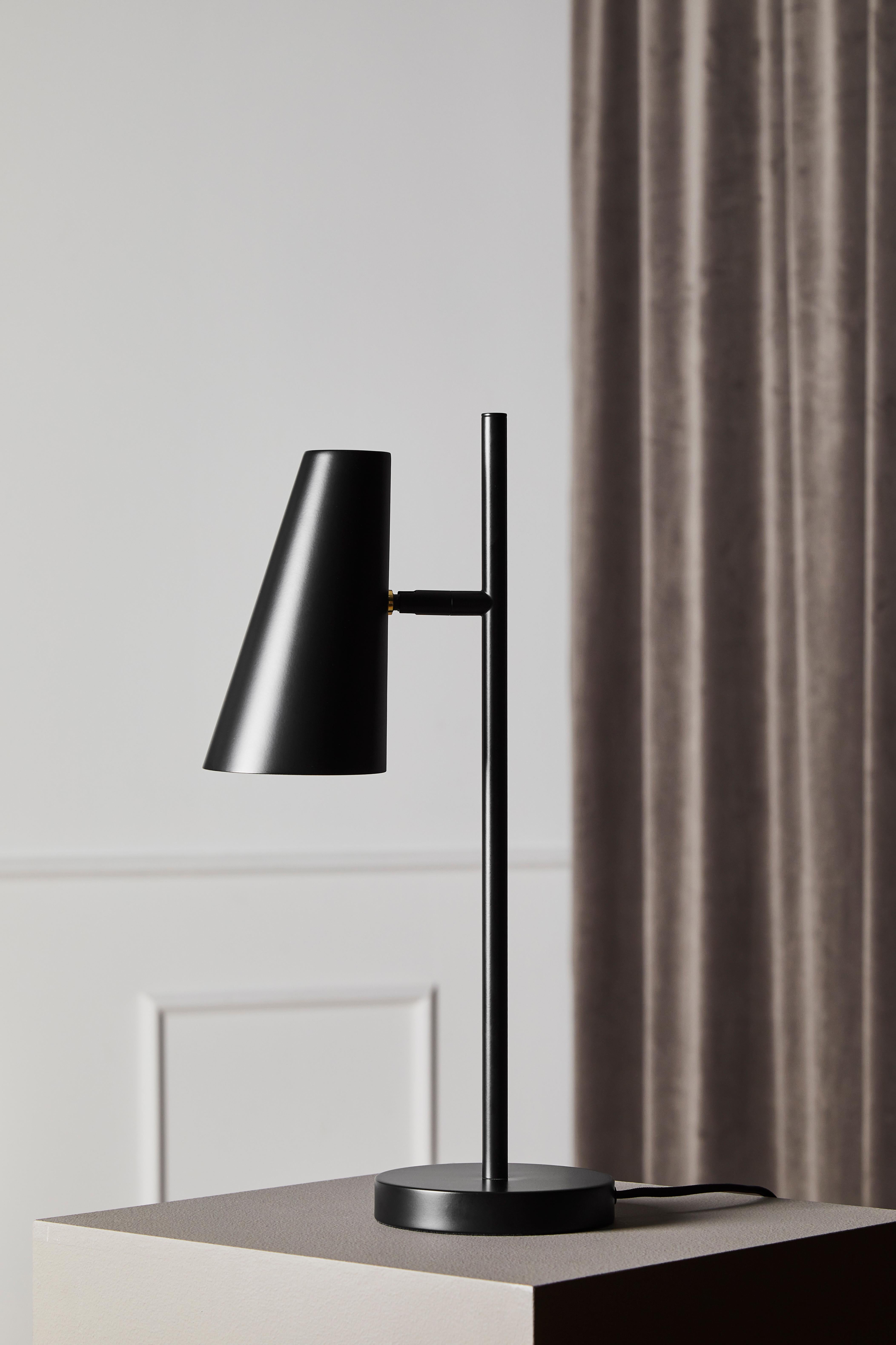 Lampe de table Cono noire de Benny Frandsen Neuf - En vente à Geneve, CH