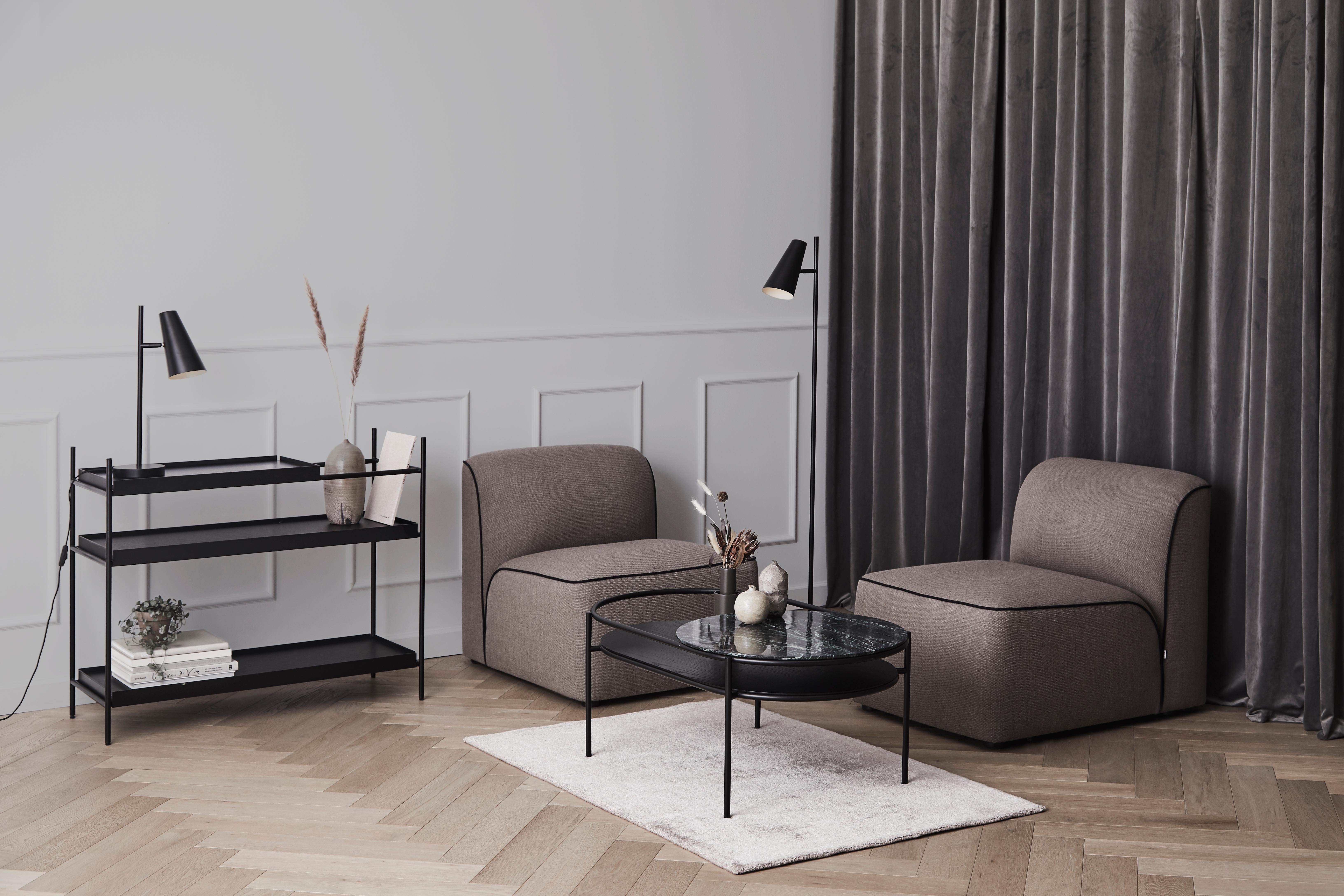 XXIe siècle et contemporain Lampe de table Cono noire de Benny Frandsen en vente