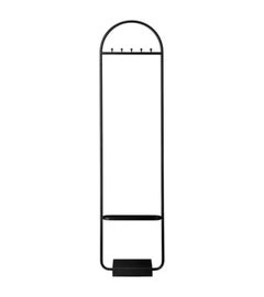 Black Contemporary Clothes Rack