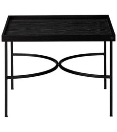 Black Contemporary Tray Table