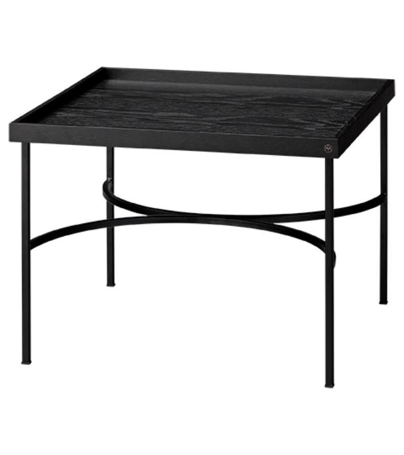 Modern Black Contemporary Tray Table For Sale