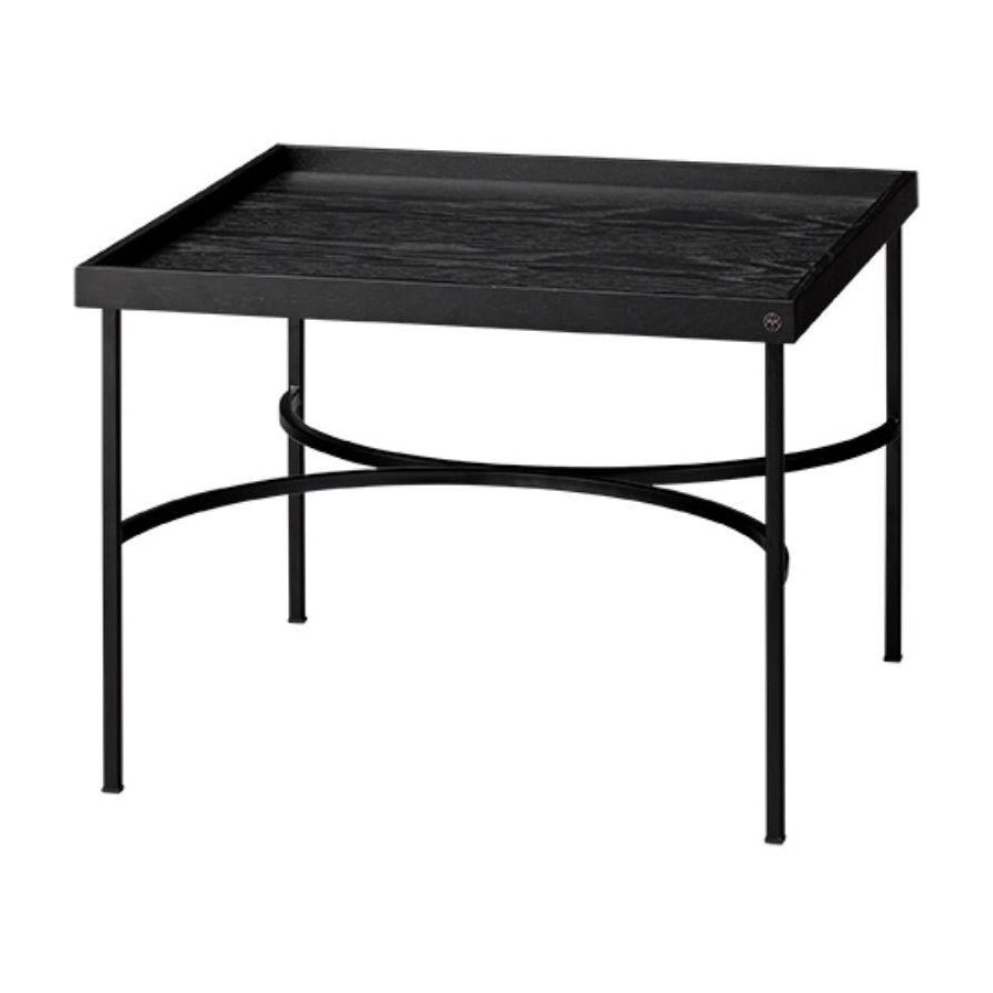 Table à plateau contemporaine noire 