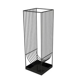 Black Contemporary Umbrella Stand