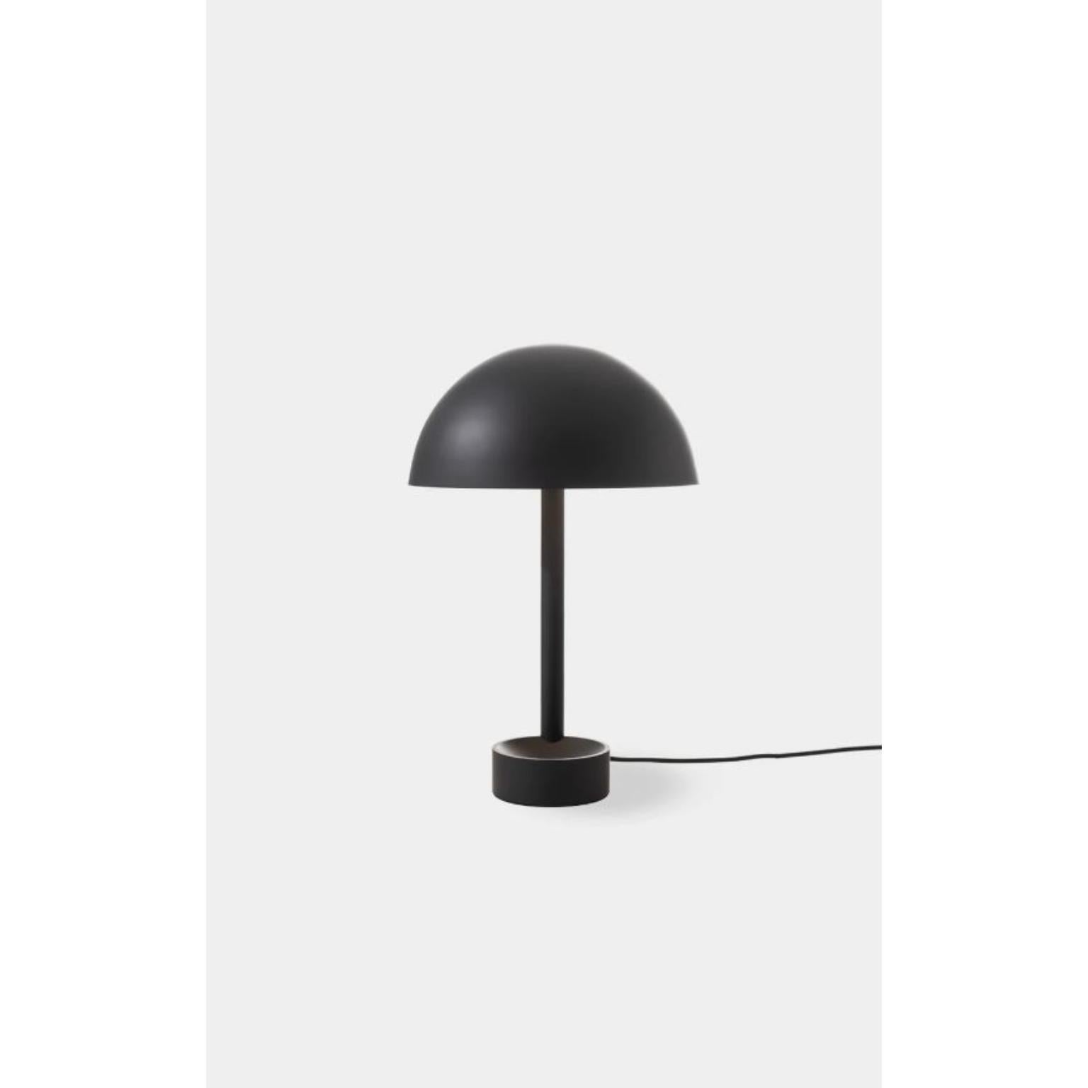 Post-Modern Black Copa Table Lamp by Wentz For Sale