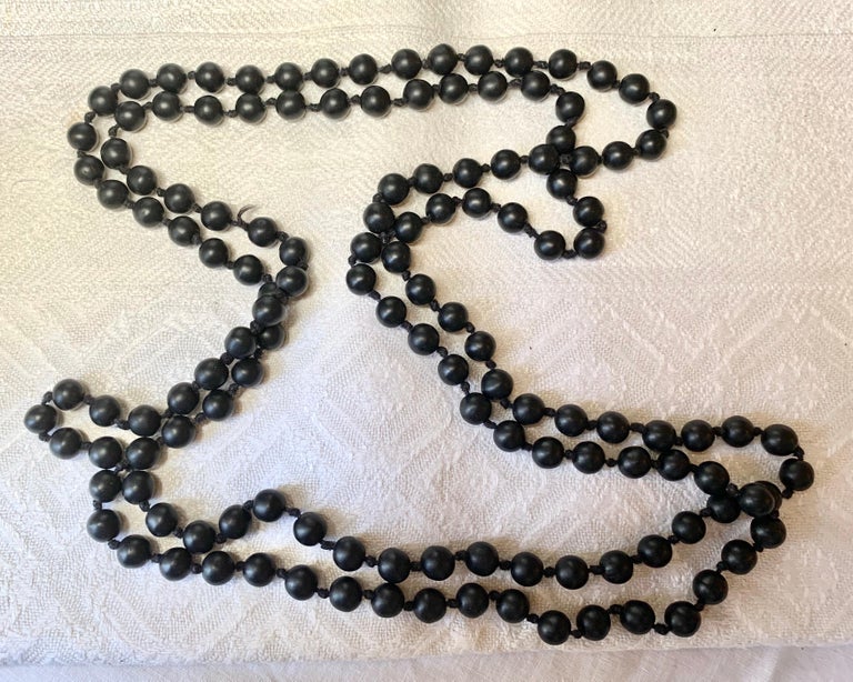Black Coral Bead Necklace Beads at 1stDibs black coral beads, black