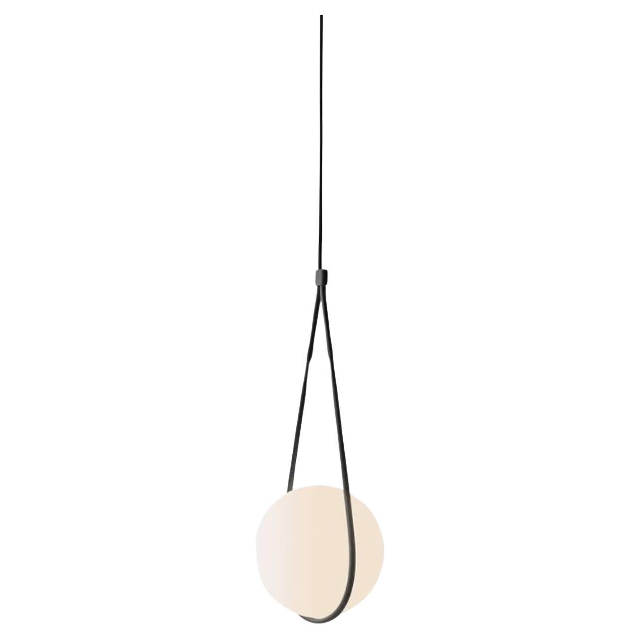 Black Corda Pendant Lamp by Wentz For Sale