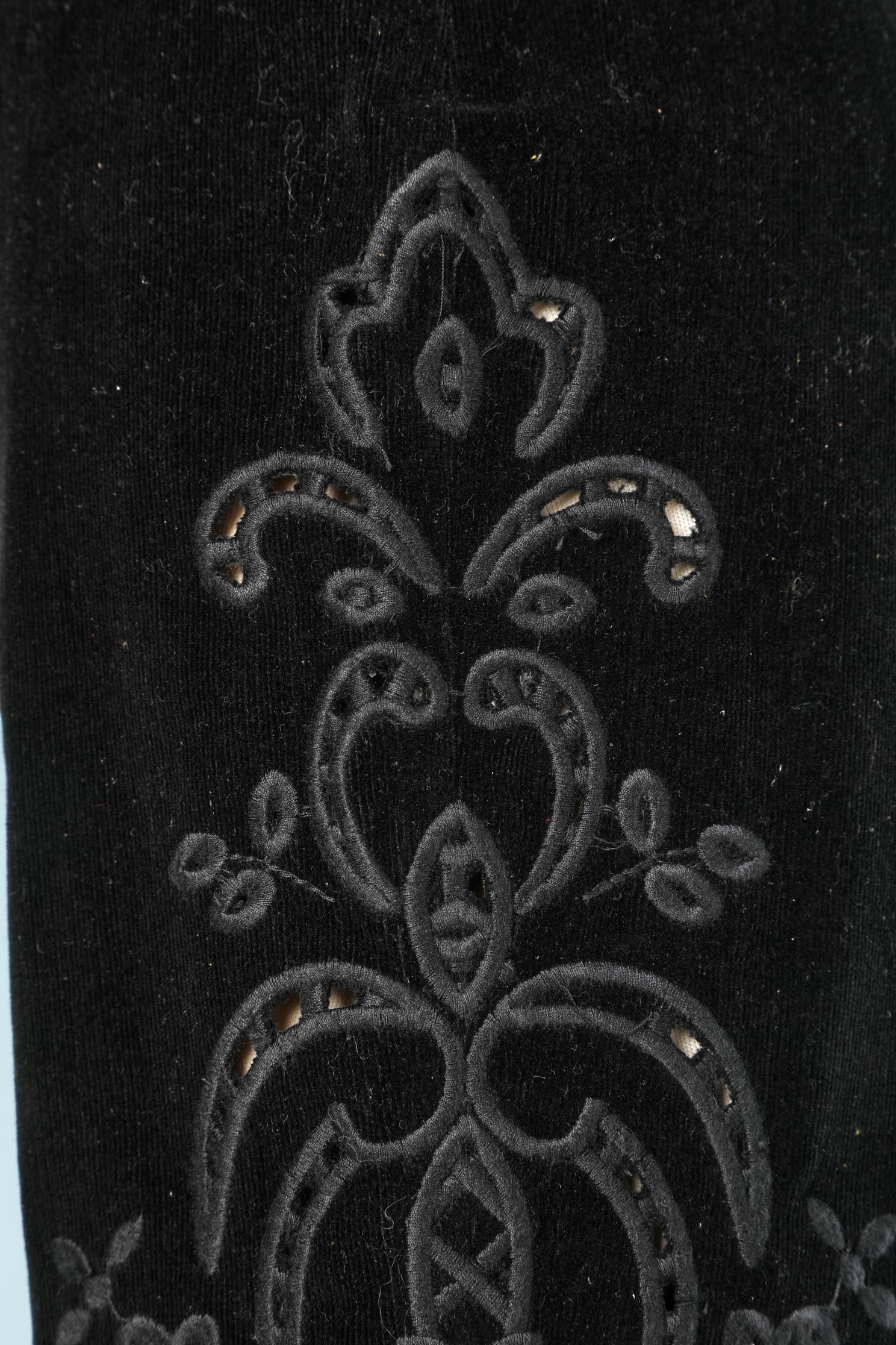 D&G by Dolce&Gabbana Kordblusenhose aus Kord (Schwarz)