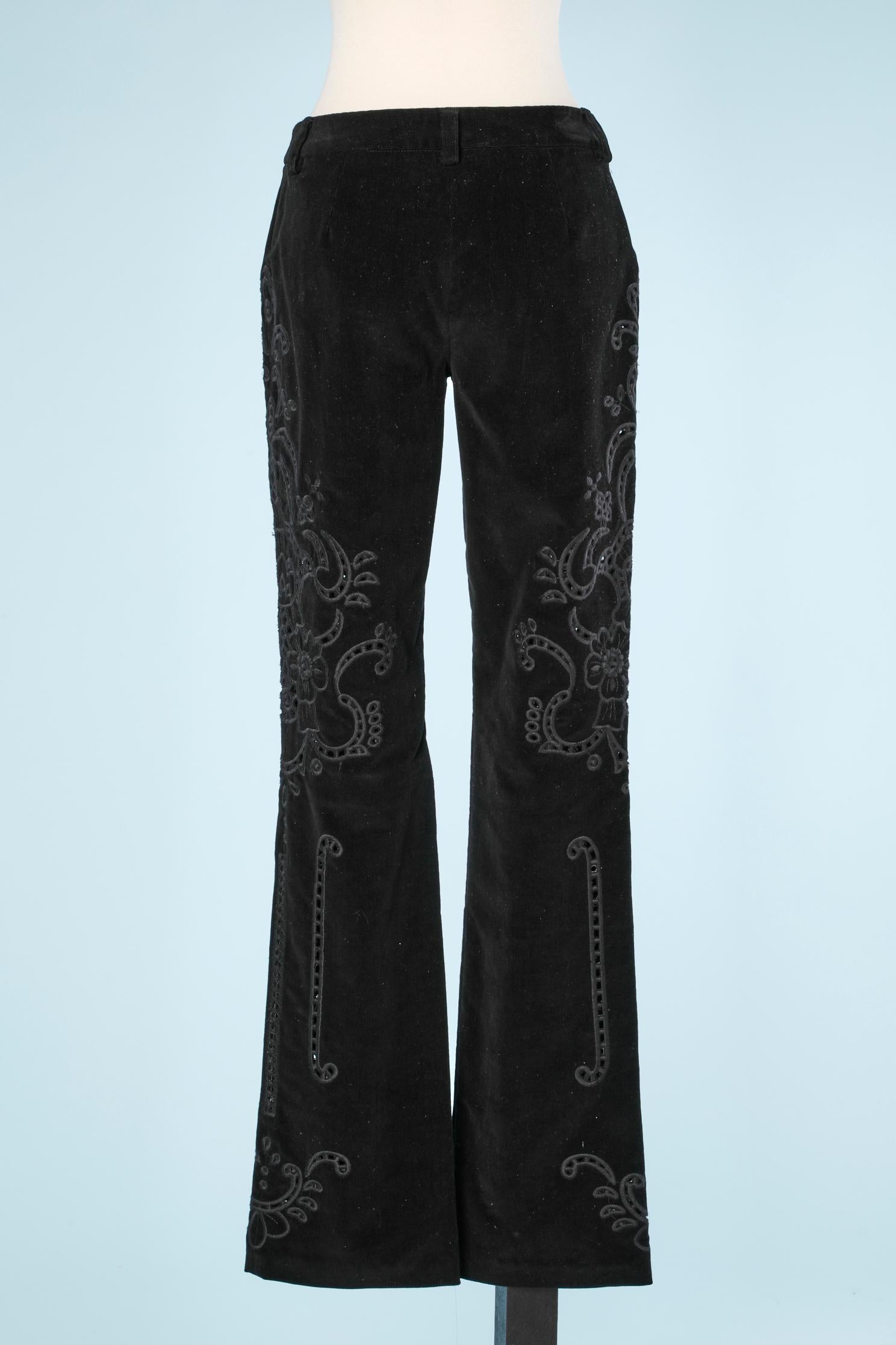 D&G by Dolce&Gabbana Kordblusenhose aus Kord Damen