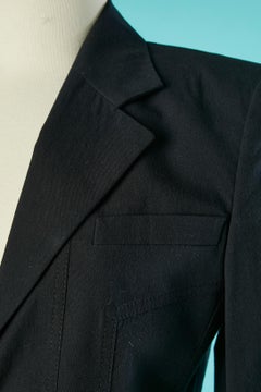 Black corset- jacket with laces in the back Jean-Paul Gaultier Femme