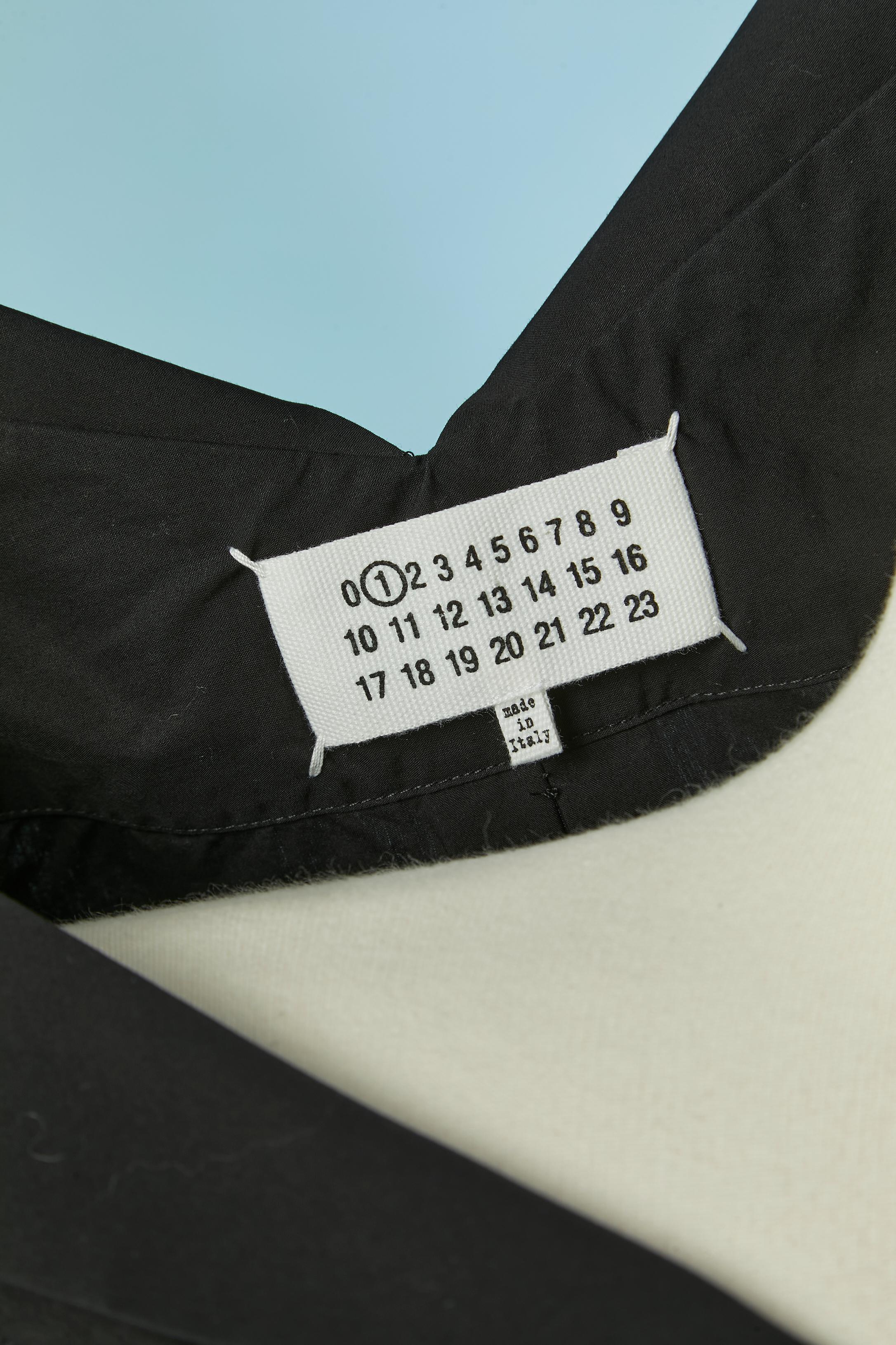 Top de algodón negro MARGIELA en venta 1