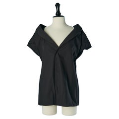 Black cotton top MARGIELA