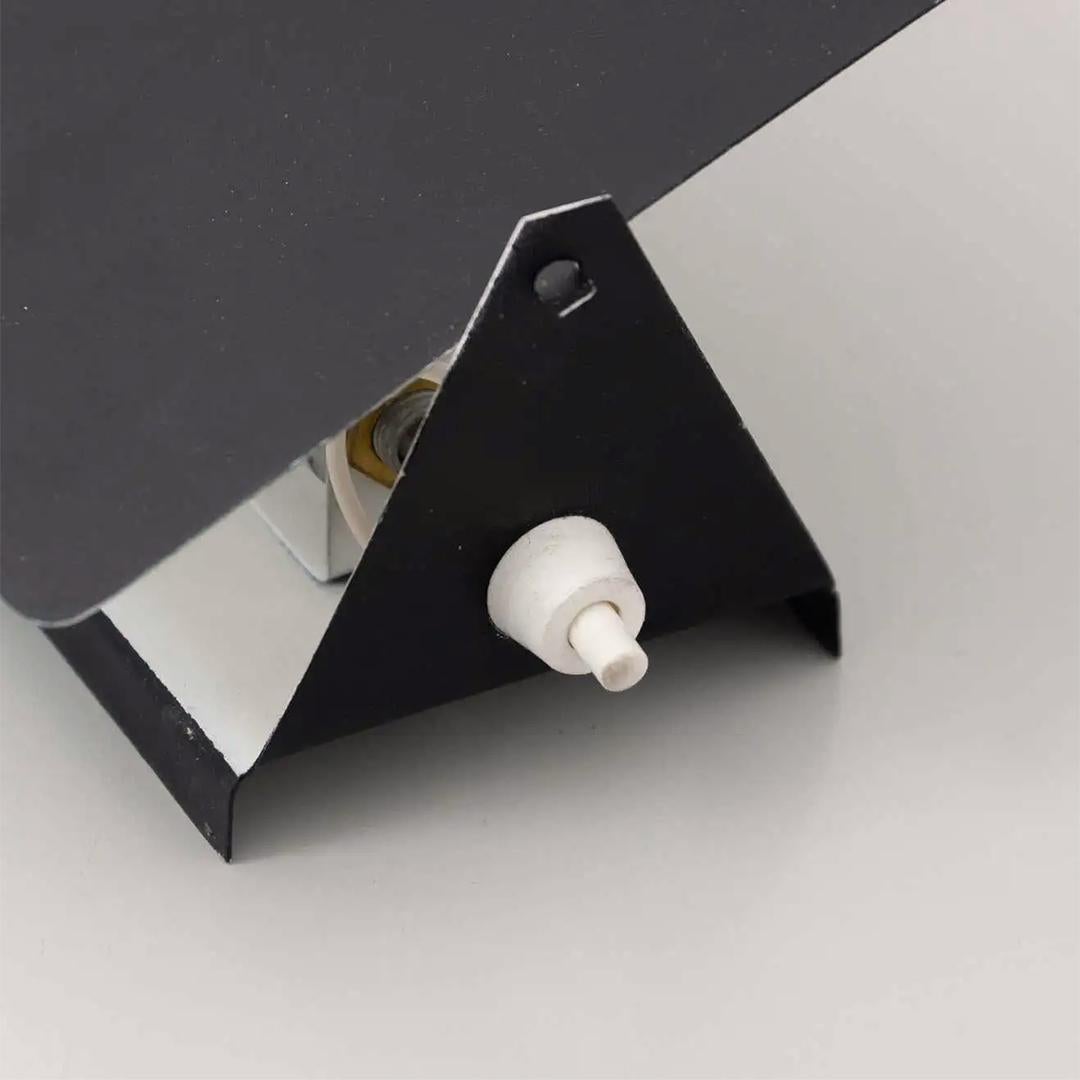 Mid-20th Century Black CP1 Wall Light by Charlotte Perriand, France 1968  For Sale