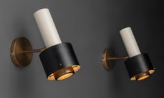 Black & Cream Sconce, Made in Italy