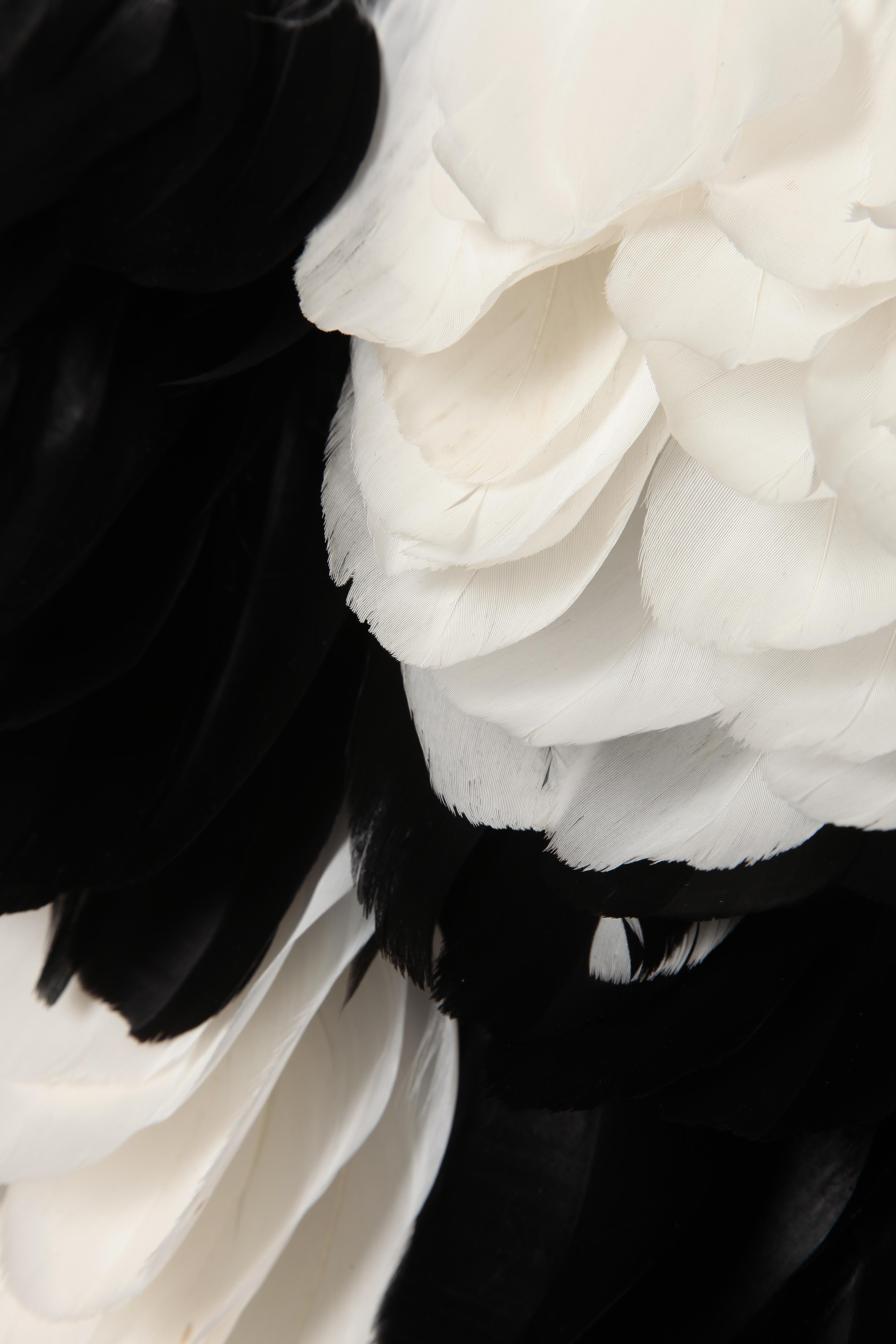 feather duster dress
