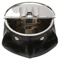 Black Croco 2 Cigars Yachting Ashtray