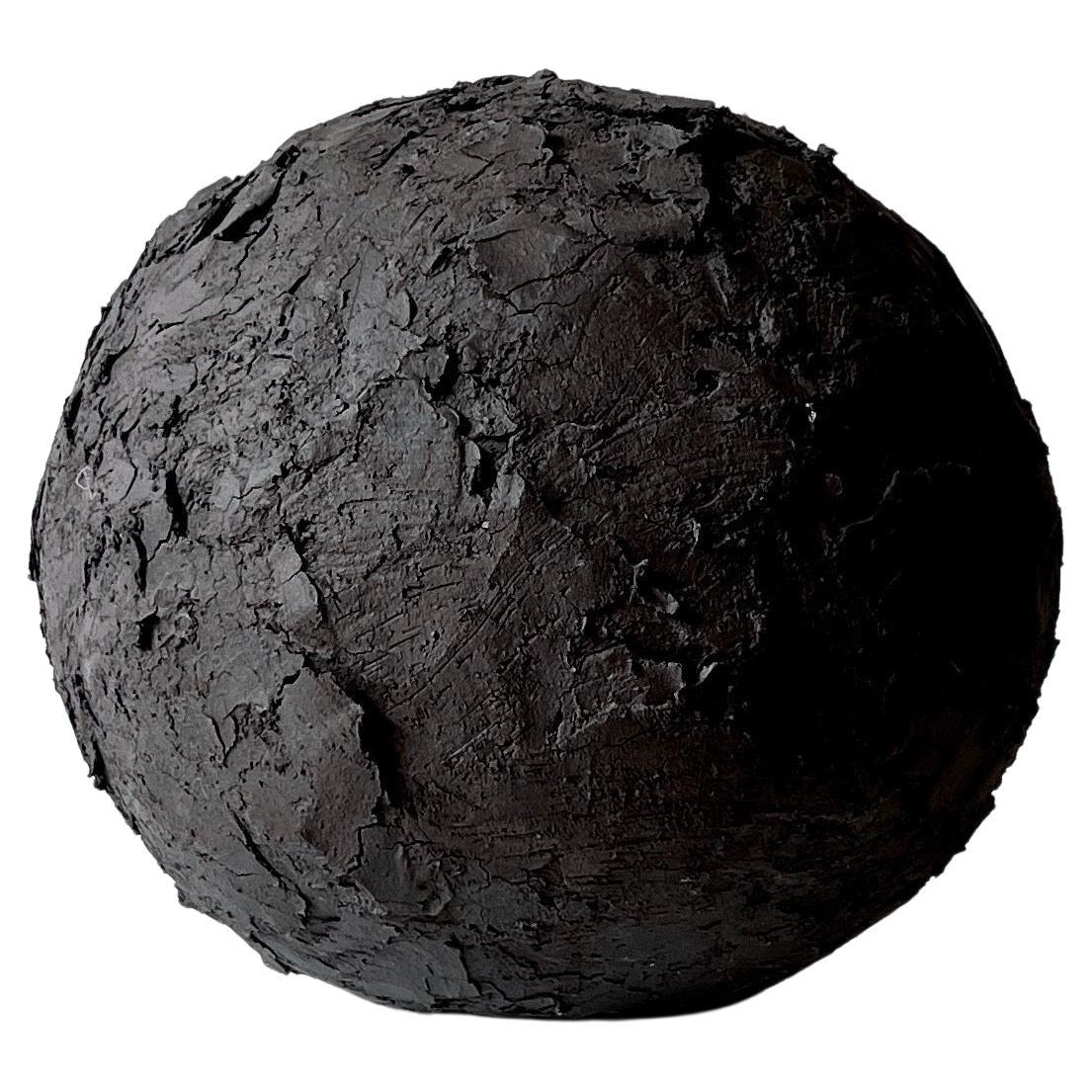 Black Crust Sphere II by Laura Pasquino