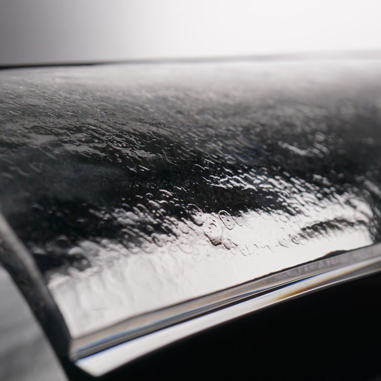 Black Crystal Vase For Sale at 1stdibs