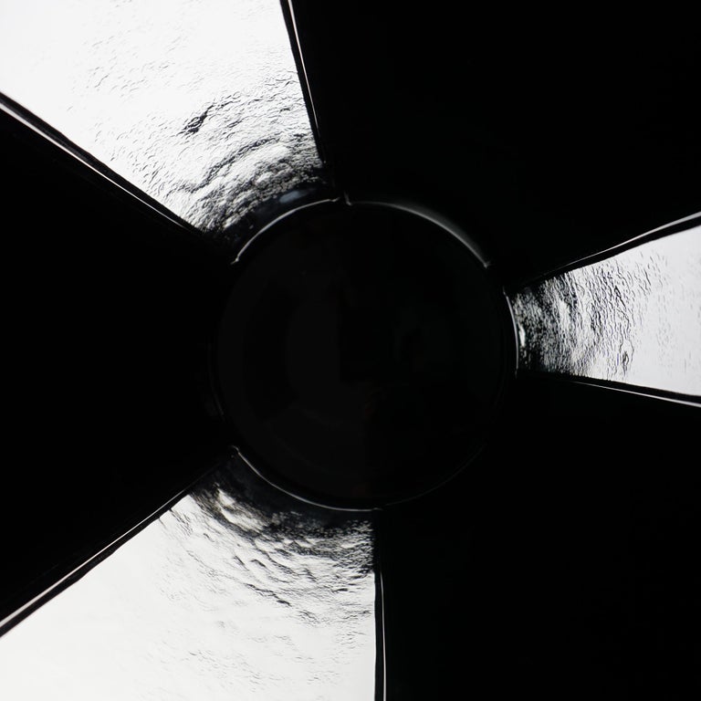 Black Crystal Vase For Sale at 1stdibs